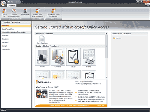    Microsoft Access 2007 -  8