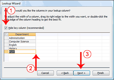 Adjust Column Widths