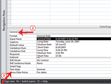 Set Field Properties