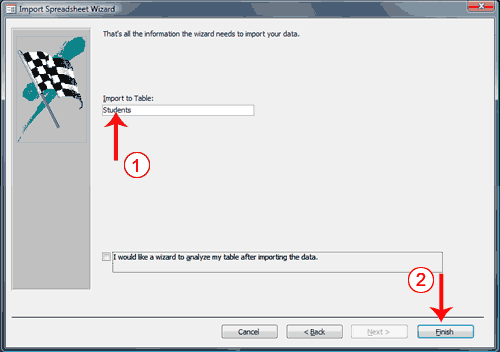 Excel Wizard Step 6