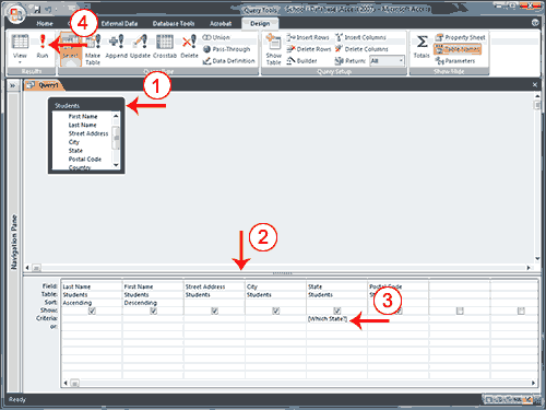 Parameter Query