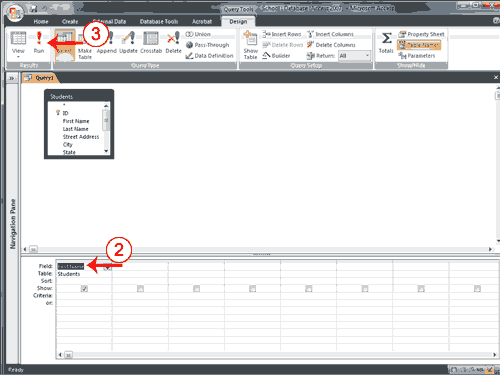 Retrieve Single column