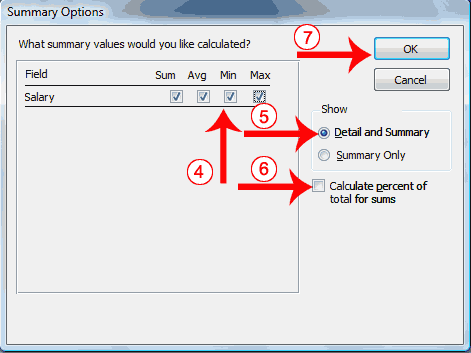 Access 2010 report wizard too many fields