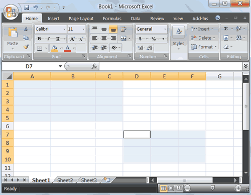 Select Noncontiguous Areas