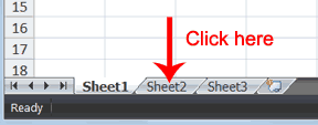 Sheet Tab