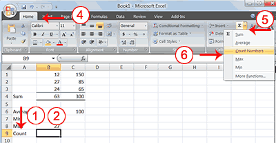 Count Function Example