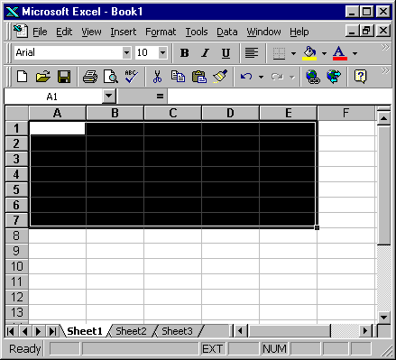 Selecting Cells