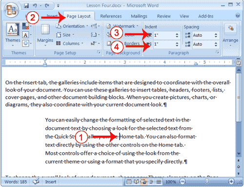 Indent Paragraphs