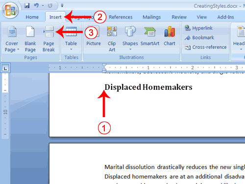 Insert Multiple Page Breaks In Excel 2007