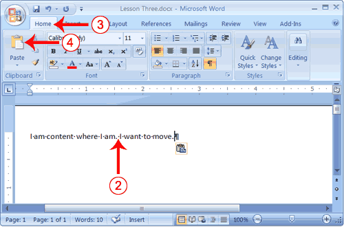 how to find clipboard on microsoft word 2007 - photo #9